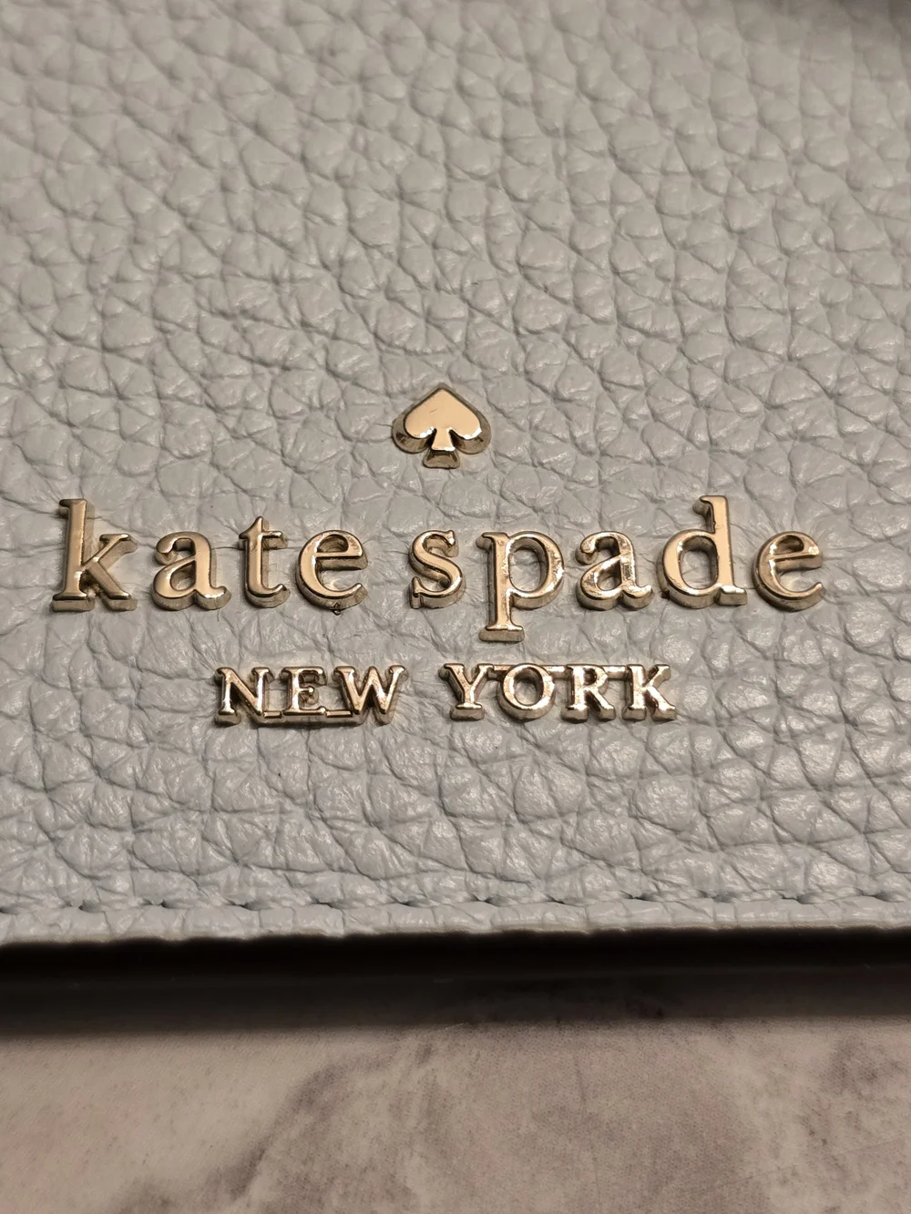 Kate Spade Leather Wristlet Card Holder with Key Ring 4 pc bundle